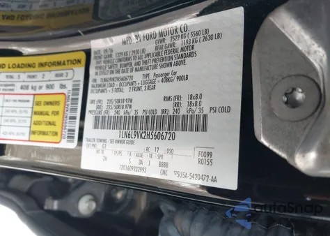 2017 Lincoln Continental Premiere from USA, damaged, VIN 1LN6L9VK2H5606720